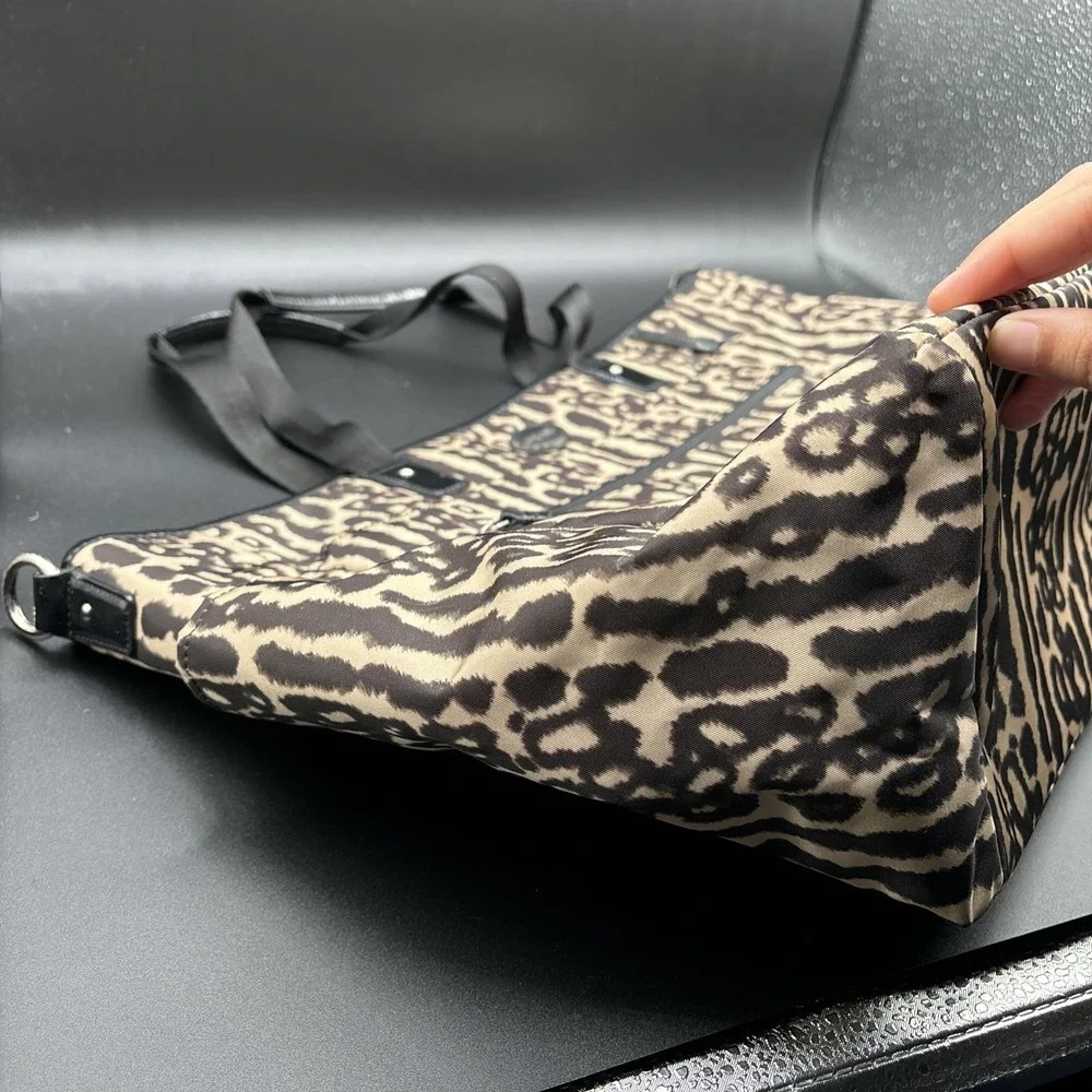 COACH Gateway Ocelot Print Nylon Diaper Bag Large Tote F31982